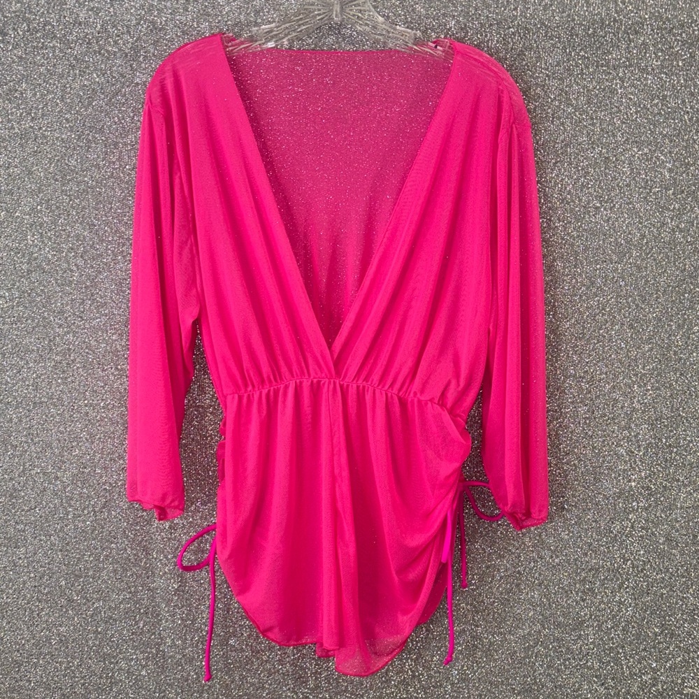 Pink size L romper